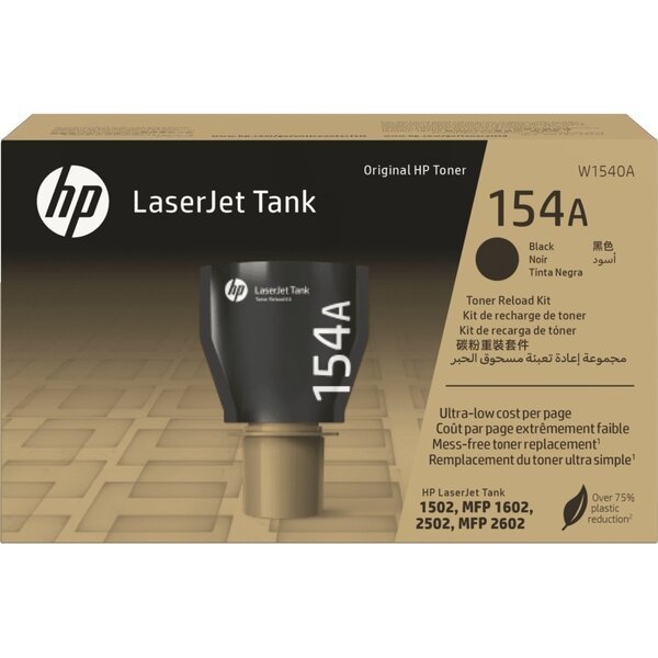 Toner Reload Kit HP 154A (W1540A) на 2500 сторінок чорного (Black) кольору