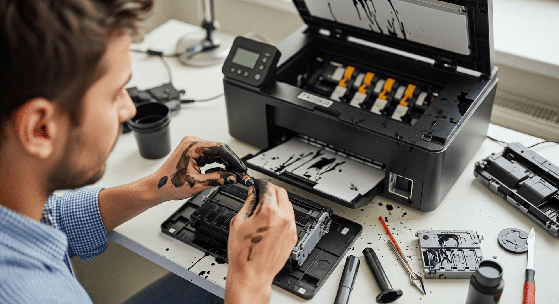 заправка картриджів в офісі