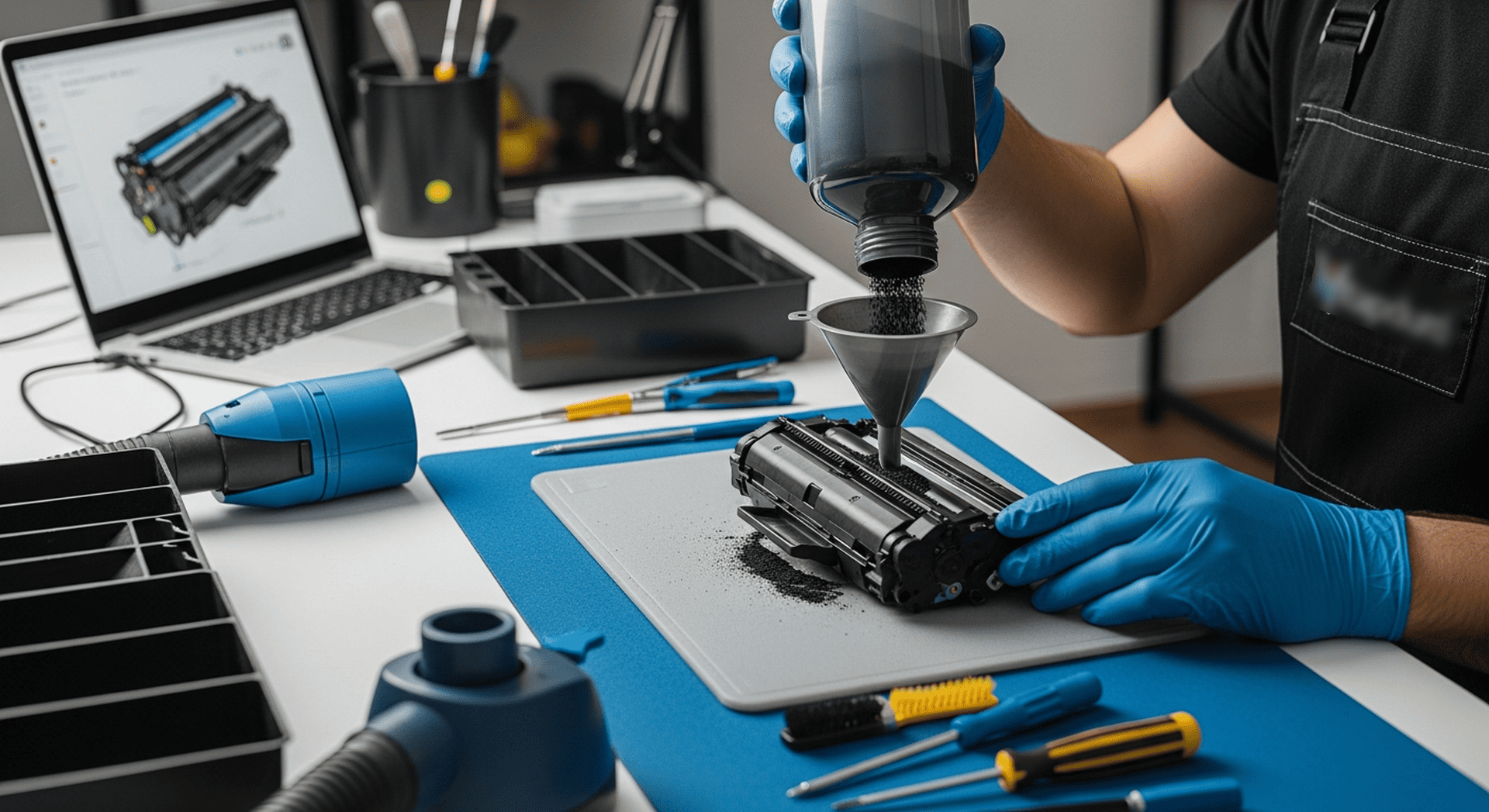 заправка картриджа принтера