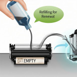 На сколько хватает заправки картриджа?