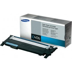 Samsung Картридж Samsung CLT-C406S для Samsung CLP 360, CLP 365, CLX 3300, CLX 3305, Xpress C410, Xpress C460