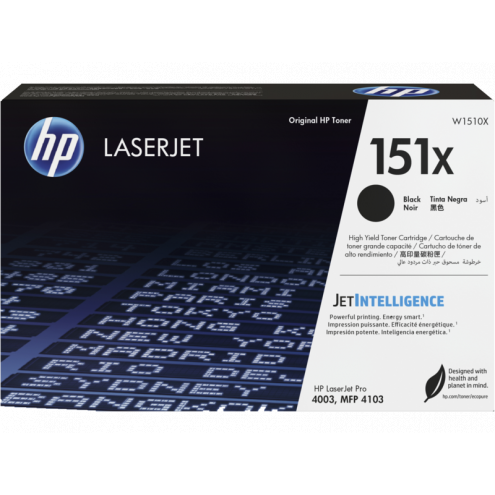 Картридж 151X(W1510X)  на 9700 сторінок для HP LaserJet Pro 4003n, 4003dn, 4003dw та HP LaserJet Pro 4103n, 4103fdn, 4103fdw