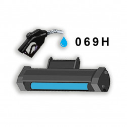 Canon Заправка картриджа Canon 069H Cyan