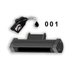  Заправка картриджа Oki 1279001 Black